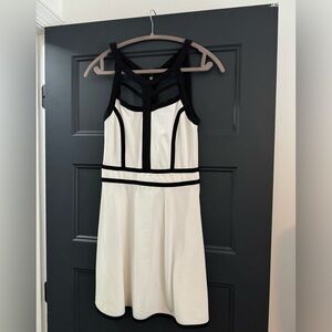 Buffalo David Bitton black and white dress, great condition.